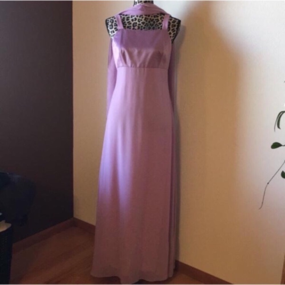 Beautiful Long Vintage Chiffon Gown